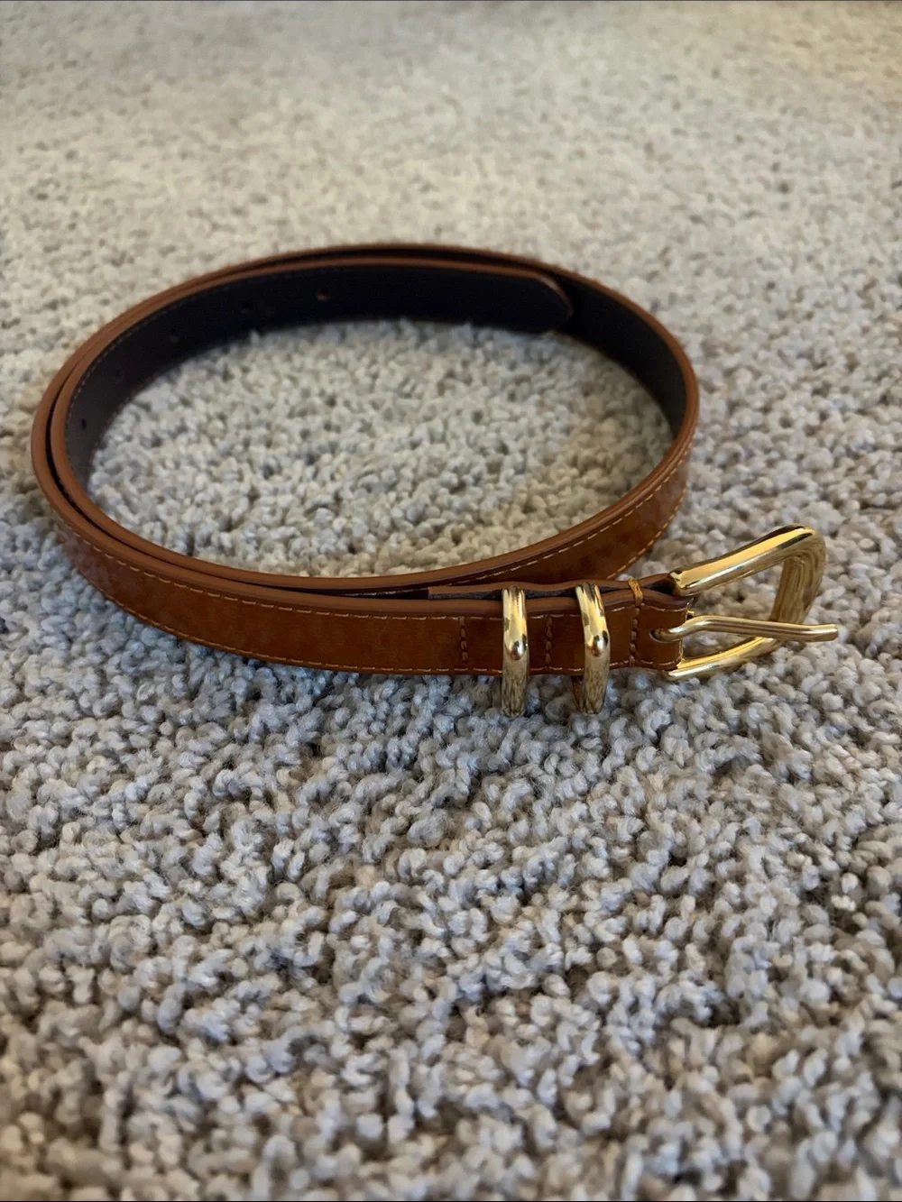 Sezane polished cognac